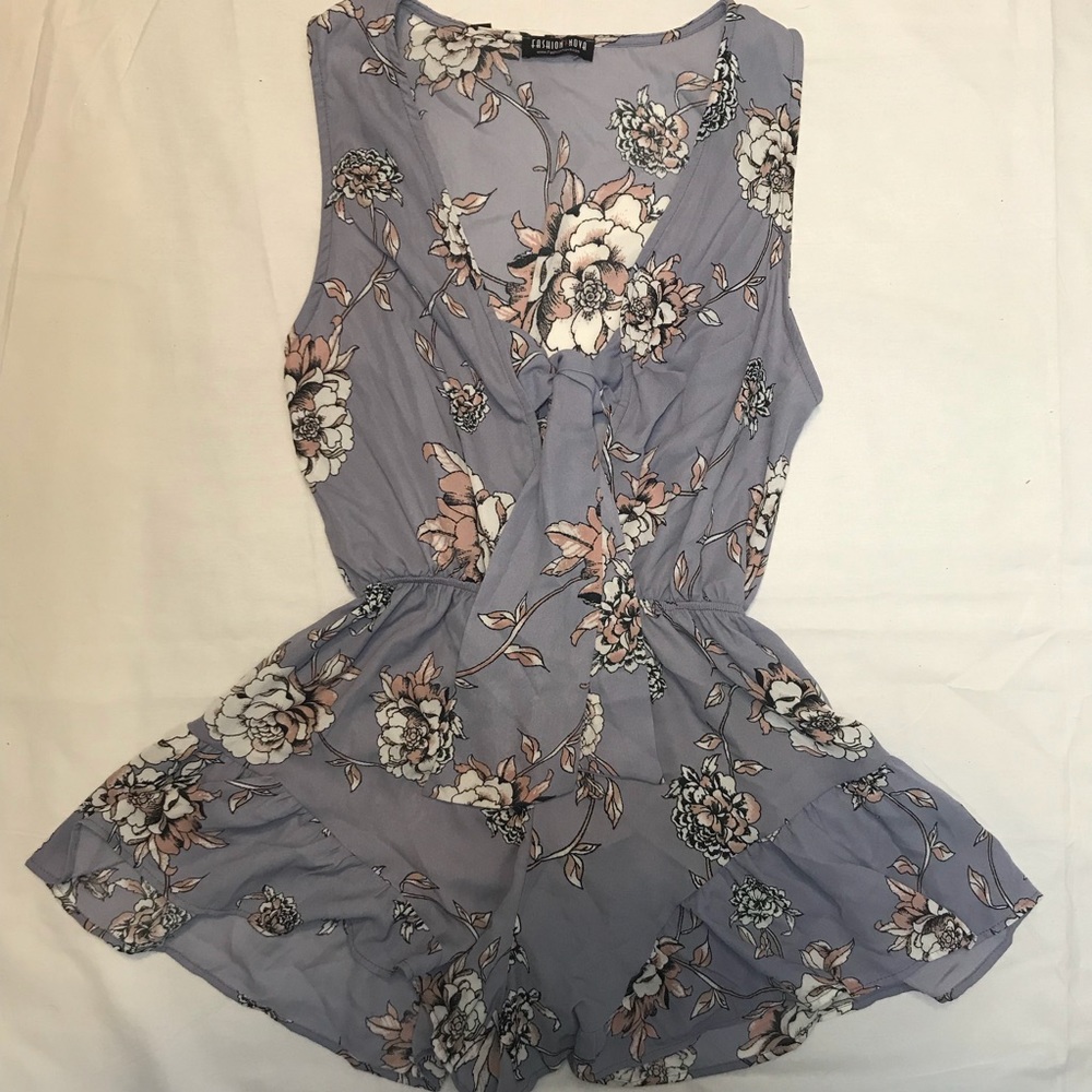 Fashion Nova “Knots” For You Romper